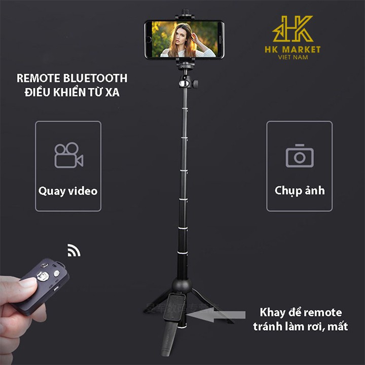 Gậy Tripod 3 Chân Yunteng YT-9928 Chính Hãng Gấp Gọn Đi Du Lịch