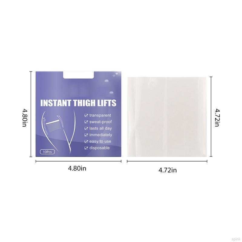 [Hàng mới về] 10 Miếng dán nâng đùi tức thì trong suốt chống thấm mồ hôi lâu dài dùng một lần cải thiện da chảy xệ | BigBuy360 - bigbuy360.vn