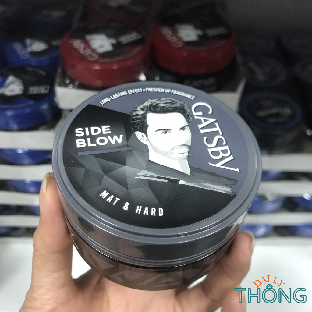 Keo vuốt tóc nam GATSBY Easy Restylable 65g / SIDE BLOW STYLING 75g / Styling Pomade 75g