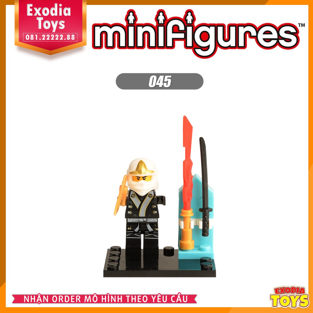 Xếp hình minifigure nhân vật Ninjago Season 3 : Master of Spinjitzu - Đồ Chơi Lắp Ghép Sáng Tạo