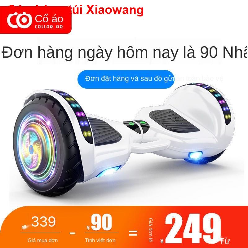 Xe thăng bằngXe điện tự cân bằng Lingao thông minh dành cho trẻ em tiểu học thế hệ mới hai bánh địa hình 8 12 tuổi 10111