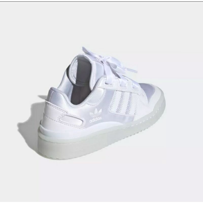 (Auth)Giày Adidas ORIGINALS Giày Cổ Thấp Satin Forum Unisex màu trắng H68194