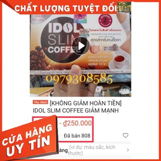 Giảm cân idol slim chuẩn mẫu cũ thái lan