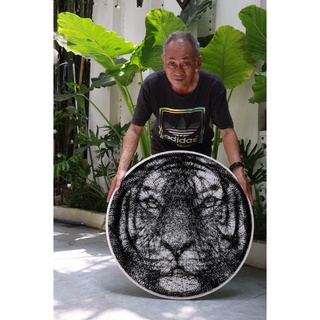 Tranh chỉ Đinh con Hổ