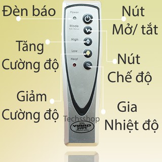 Đai mát xa giảm mỡ bụng vibro shape