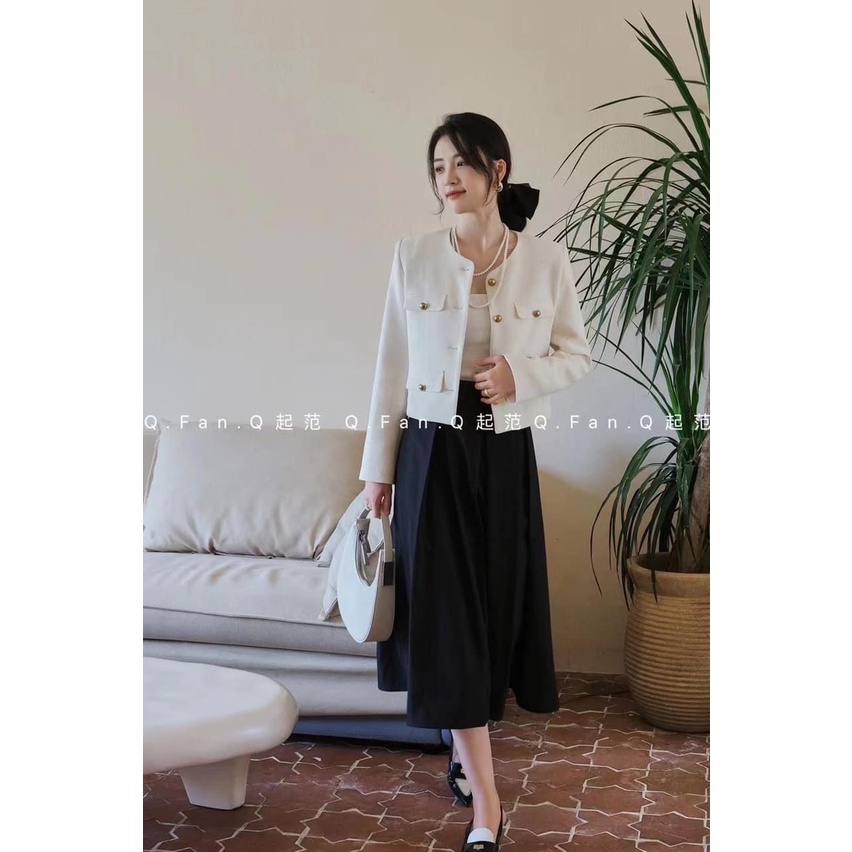 Áo khóac dạ 2 lớp sang sịn nhiều màu