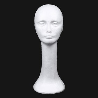 Đầu ma nơ canh nữ đội tóc giả 55 cm
