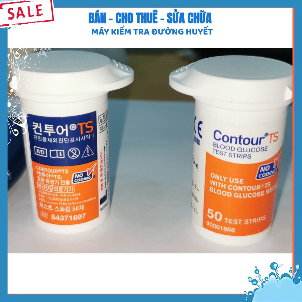 Que thử đường huyết CONTOUR TS - Hàng Nhập khẩu từ Nhật bản - Hạn dùng 06/2022