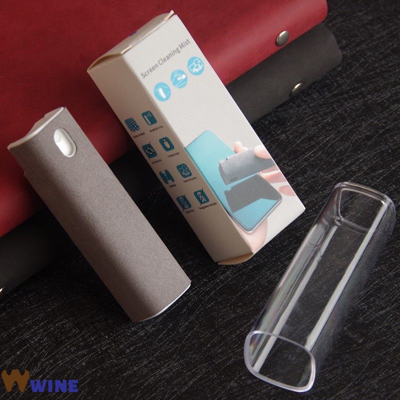 Bộ chai xịt + vỏ chai + dung dịch vệ sinh màn hình điện thoại đa năng (có bán lẻ)