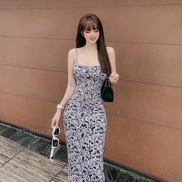 Đầm hoa cúc body