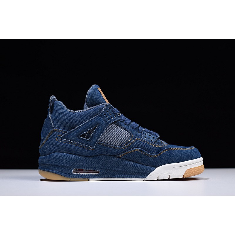 Nike Giày thể thao Air Jordan 4 retro levis nrg phong cách năng động trẻ trung