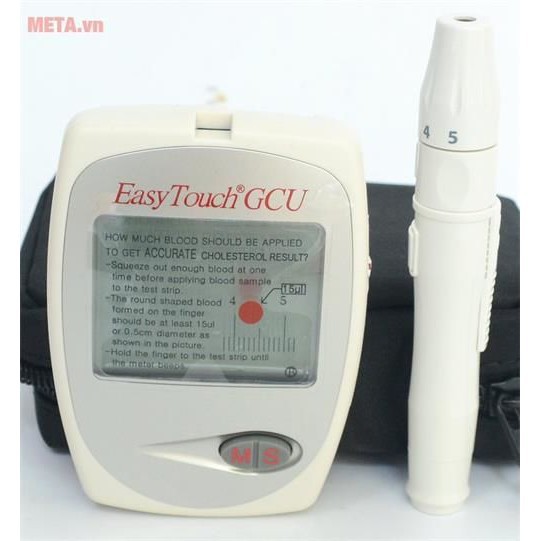 Máy đo đường huyết - mỡ máu - gout 3 trong 1 Rossmax Easy Touch GCU ET322