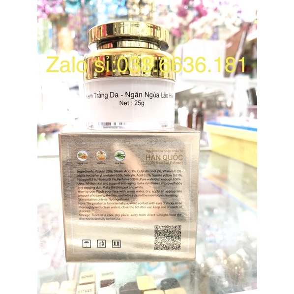 [chuẩn hàng]kem axury collagen+ gold dưỡng trắng da-ngăn ngừa lão hoá hủ 25g