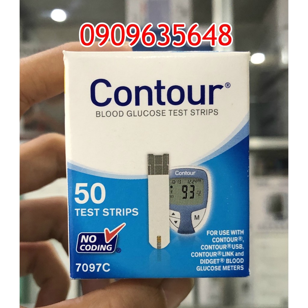 Que thử đường huyết Bayer Contour