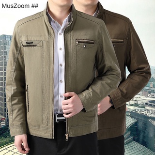 Áo khoác bố mùa xuân, áo khoác mỏng nam mùa xuân và mùa thu
