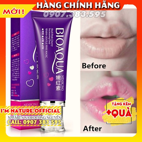 Serum Giúp Giảm Thâm Làm Hồng Môi Pei Mei &amp; Bioaqua