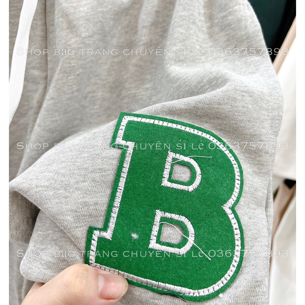 Quần Short Nỉ Viền Chữ B Chất Siêu Đẹp Dày Form Unisex Nam Nữ Kiểu Dáng Cá Tinh Năng Động Hàn Quốc Basic