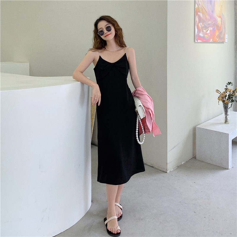 Đầm Xòe Không Tay Thắt Nơ Eo Thời Trang Hè 2021 Cho Nữ | BigBuy360 - bigbuy360.vn