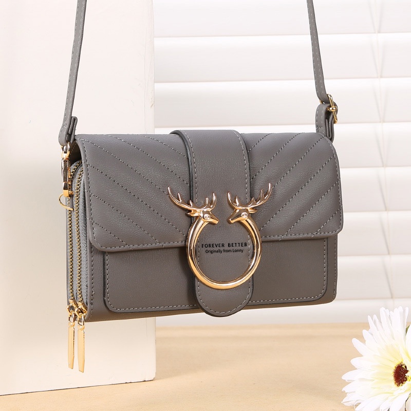 Túi đeo vai IELGY bằng kim loại thời trang dành cho nữ