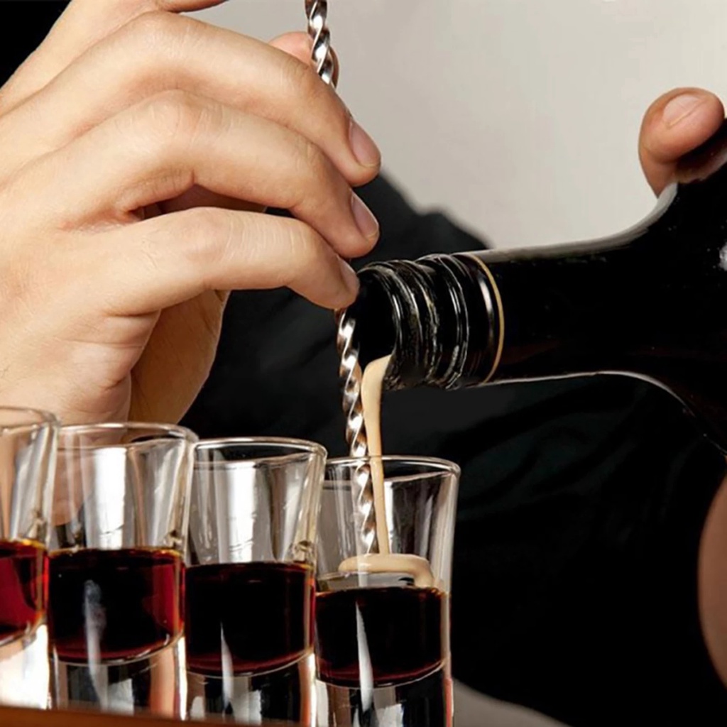 Muỗng khuấy đồ uống bằng thép không gỉ tiện dụng