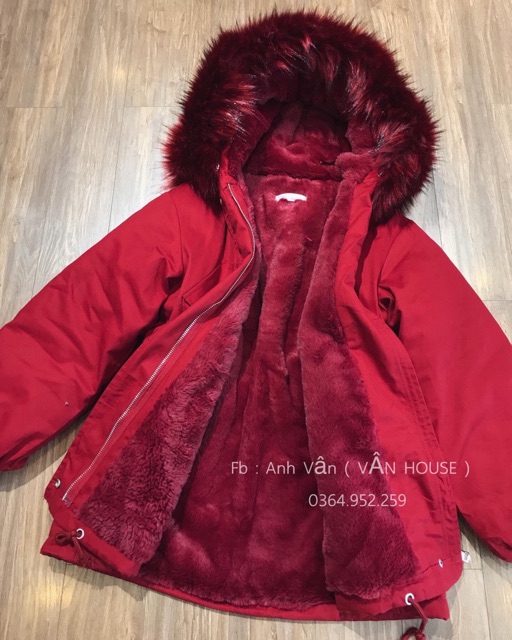 Áo parka lót phao