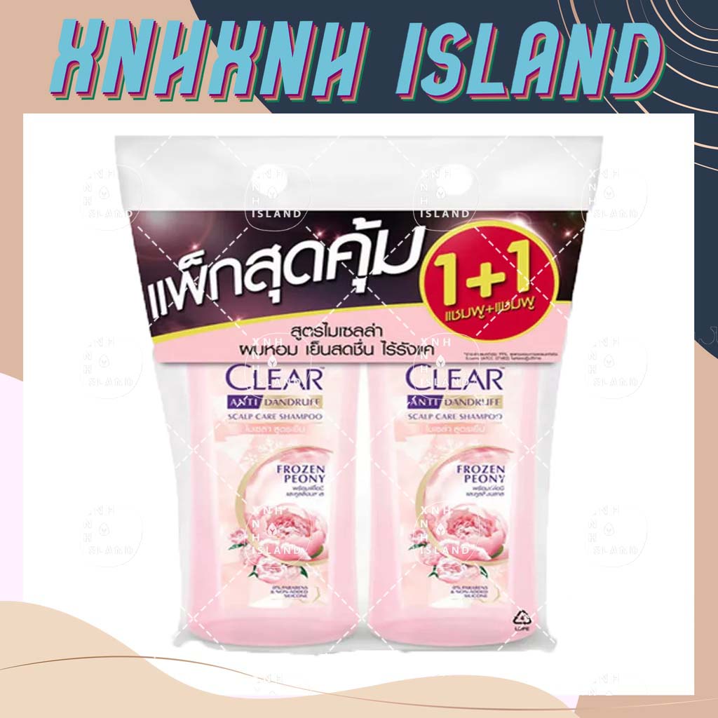COMBO 2 Chai Dầu Gội Clear Thái Lan 400 - 480ml
