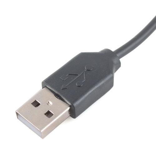 4 cổng BẬT / TẮT USB 2.0 HUB Máy tính xách tay tốc độ cao PC # 24