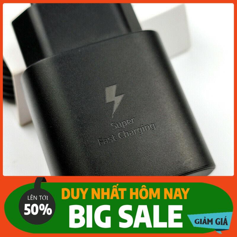 ✨chính hãng💥 Củ sạc nhanh 25W, Dây cáp sạc nhanh 2 đầu type C zin hãng Samsung 100% - Giá siêu tốt