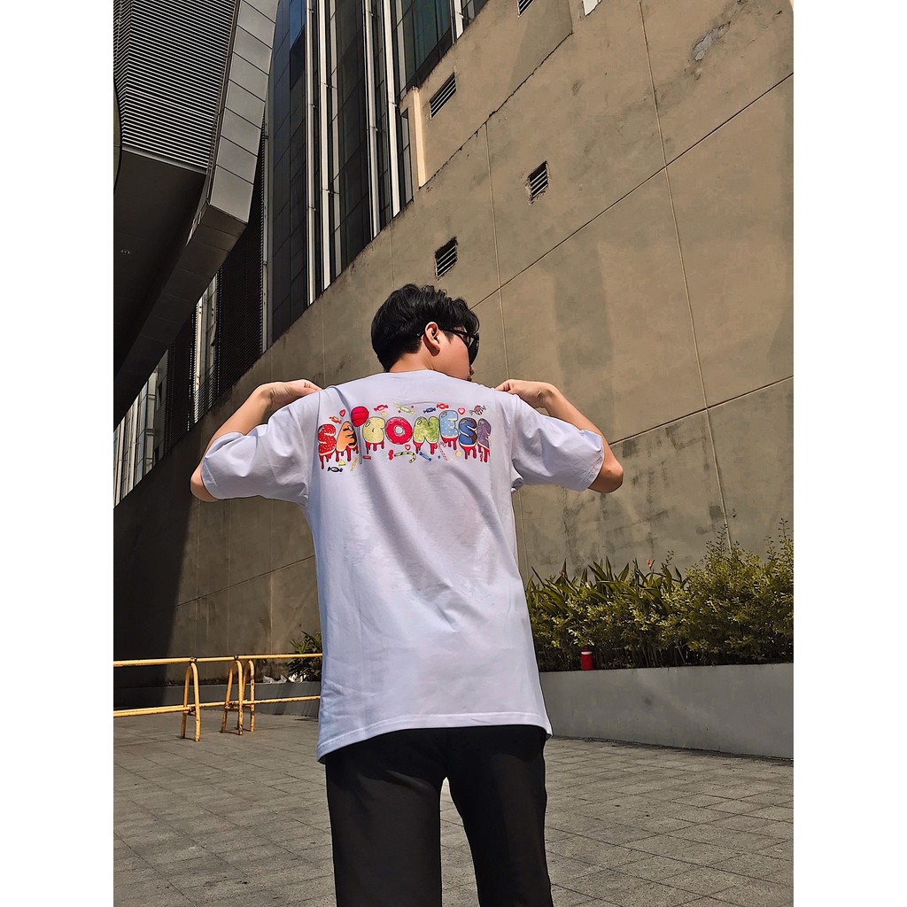 Áo Phông Form Rộng CanDy Nam Nữ Unisex Co Giản Dáng Tay Lỡ
