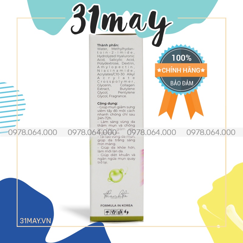 Serum Mụn Jiuhe Acne Extra 5ml Thanh Tô Chính Hãng