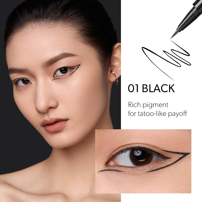 Bút kẻ mắt trang điểm PERFECT DIARY đầu siêu mảnh chống nhòe bền màu lâu trôi 0.4ml | BigBuy360 - bigbuy360.vn