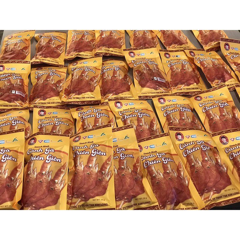 Bim Bim Cánh Gà Chiên Giòn _ Snack Cánh Gà Chiên Hàng Việt Nam loại một thơm ngon BICHNGAN FOOD
