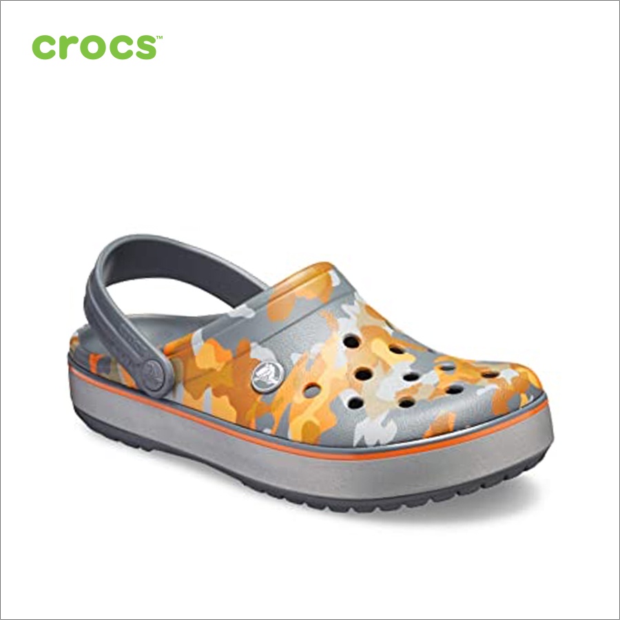 Giày lười unisex Crocs Crocband Printed - 205834-02Q