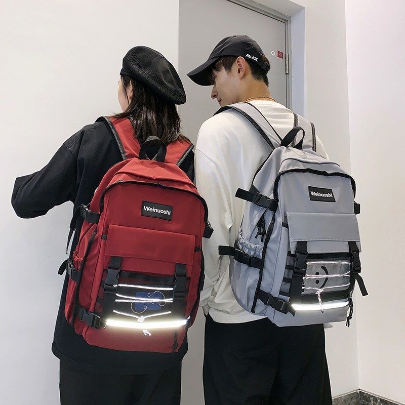 Ba Lô Đi Học / Du Lịch Sức Chứa Lớn Phong Cách Đường Phố Hàn Quốc Harajuku Nhật Bản Cho Nam Và Nữ