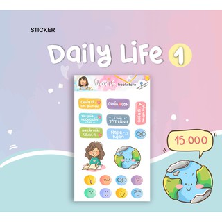 FULL COMBO 9 BỘ STICKER DÁN TRANG TRÍ