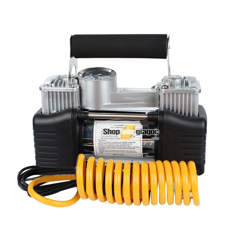 Bơm Lốp Ô Tô Mini SPW01 2 Xi Lanh