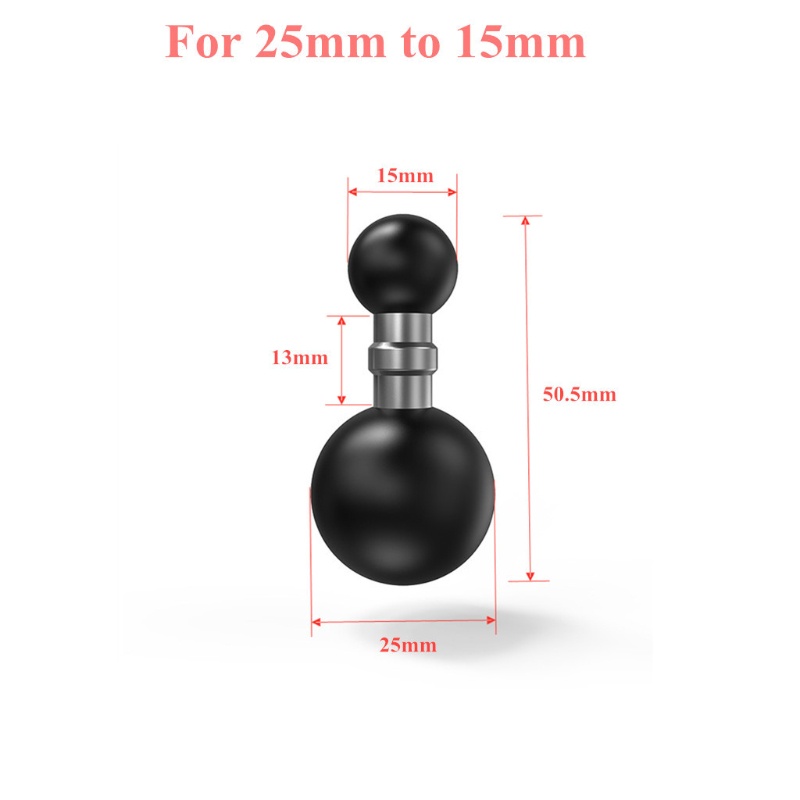 Đầu Chuyển Đổi Kích Thước 25mm Sang 15mm 17mm 25mm Chuyên Dụng Cho Máy Ảnh Hành Động