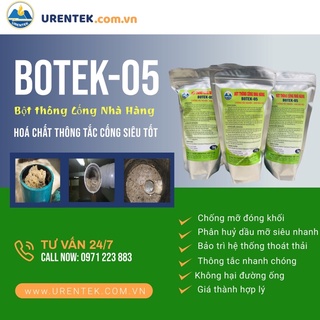 Combo 3 gói bột thông cống Botek 05 - bột thông cống nhà hàng