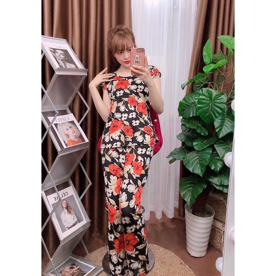 Đồ bộ trung niên quần dài, phom dưới 60kg