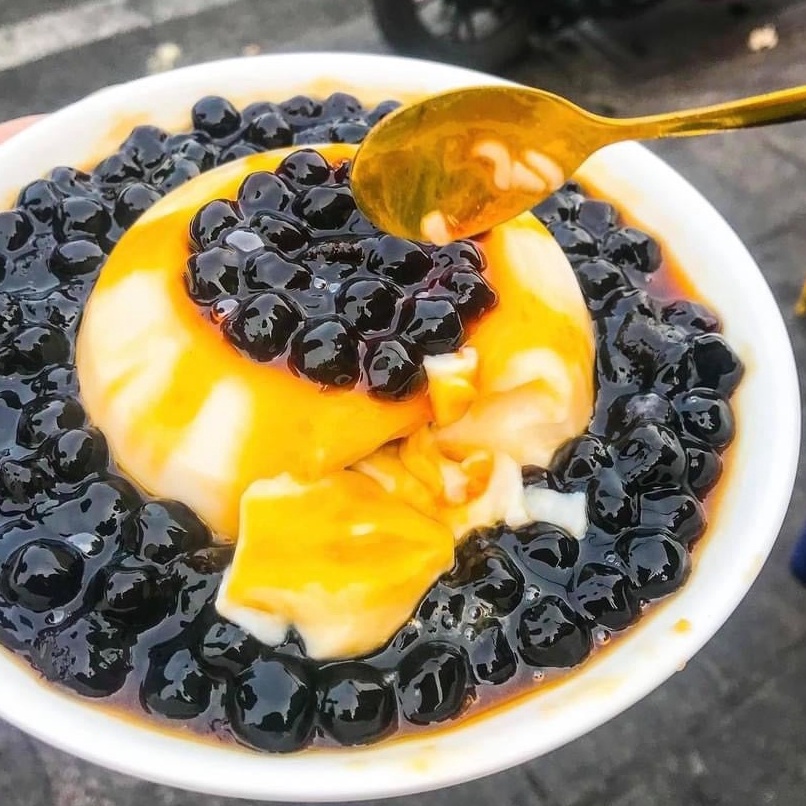 Tàu hủ trân châu đường đen singapore BẾP XÍU XIU Set nguyên liệu nấu 10-12 chén