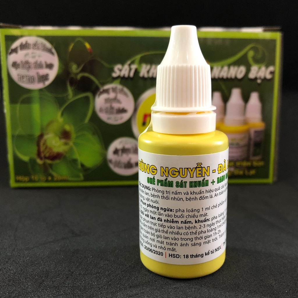 Nano Bạc Hùng Nguyễn , Chế phẩm sát khuẩn và phòng trừ nấm bệnh