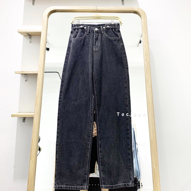 QUẦN JEAN CÓ CÚC ĐIỀU CHỈNH EO-9020