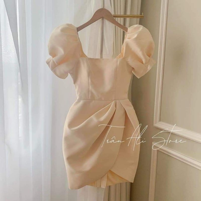 Váy body xoắn eo size 18-35kg