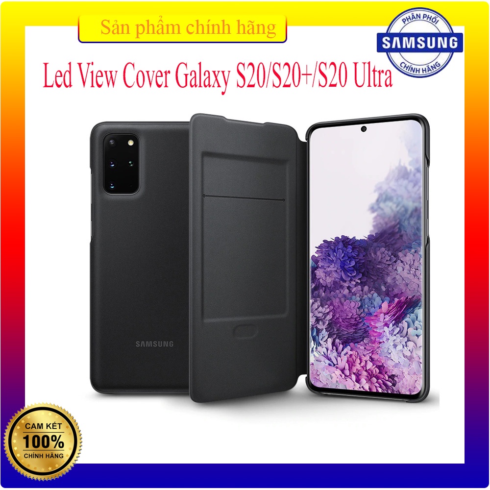 Bao Da Led View Cho Samsung Galaxy S20/S20+/S20 Ultra [Fullbox Nguyên Hộp]