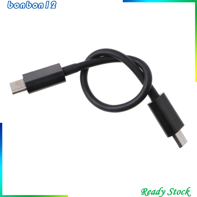 9.84\" USB 2.0 Micro USB to USB 3.1 Type-C Converter Charging Data Sync Cable