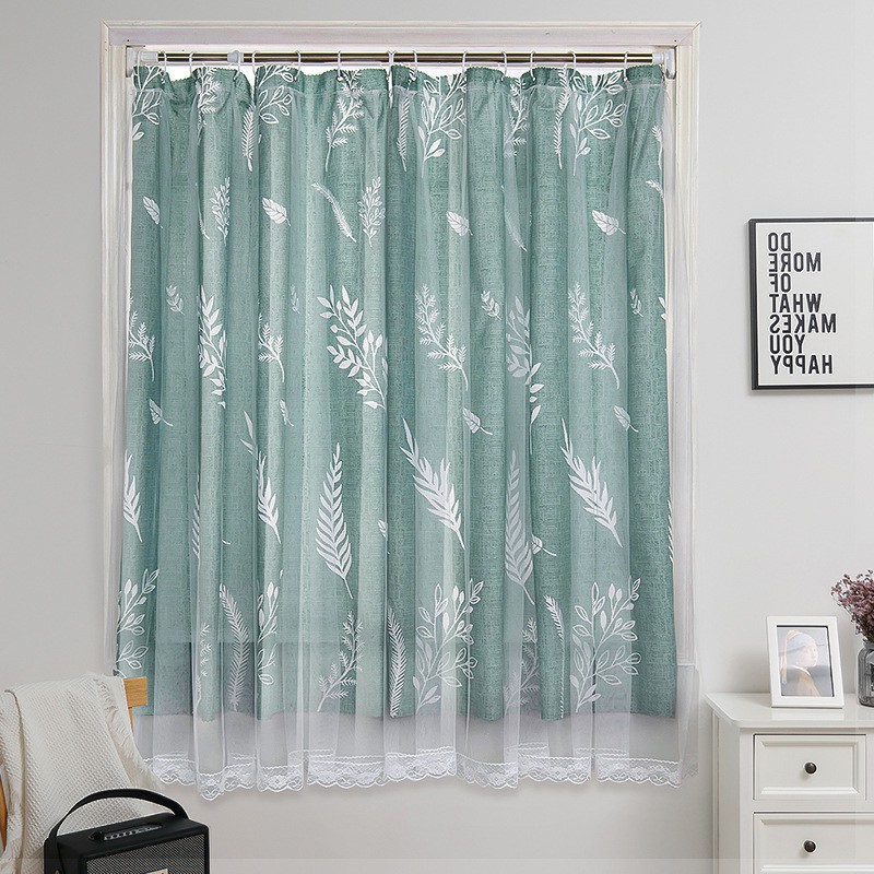 [MẪU ĐẸP] Rèm cửa dán tường 2 lớp, rèm cửa chống nắng dán tường, DECOR trang trí phòng khách phòng ngủ siêu đẹp