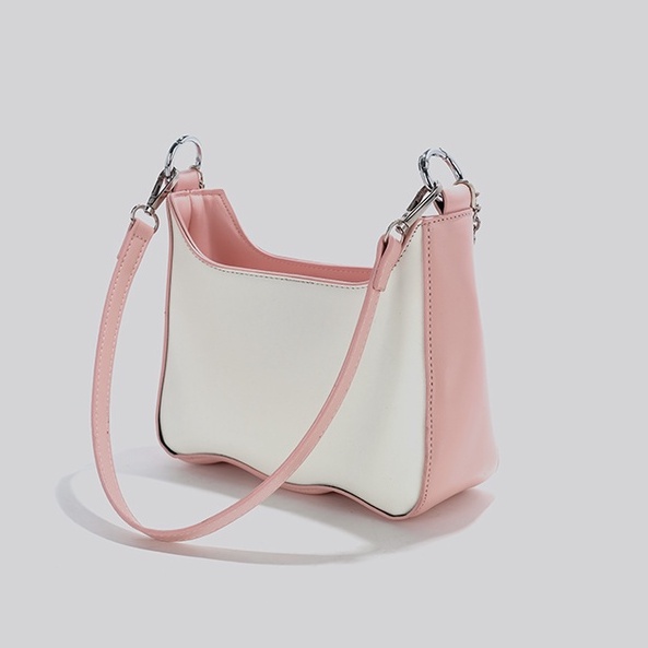 🌸Hàng Order🌸 Túi Xách Nữ CEEKAY Da Trơn Khóa Kéo Quai Da Đeo Dây Sách Chuỗi Xích Hạt Sang Chảnh Nữ Tính 🌸Hàng Quảng Châu