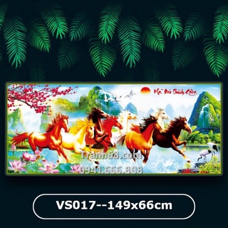 [TẶNG GẠT ĐÁ] TRANH MÃ ĐÁO THÀNH CÔNG vs012, vs017, vs012 vs020