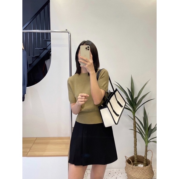 Áo len mongtogi dáng lửng ngắn tay freesize AL6 | BigBuy360 - bigbuy360.vn