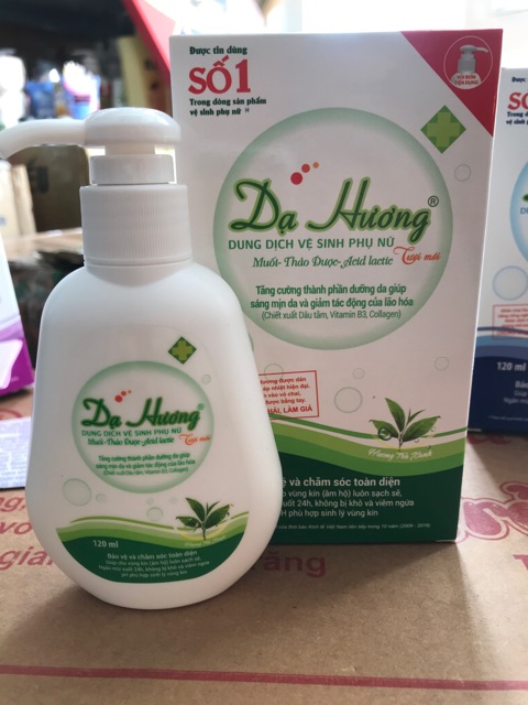 Dung dịch vệ sinh phụ nữ dạ hương vòi 120ml